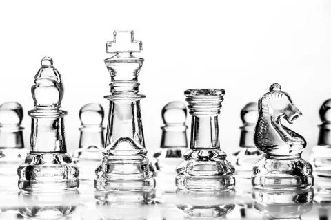 Chess pieces 스톡 사진