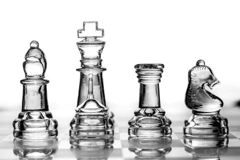 Chess pieces Fotos de archivo