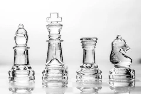 Chess pieces 스톡 사진