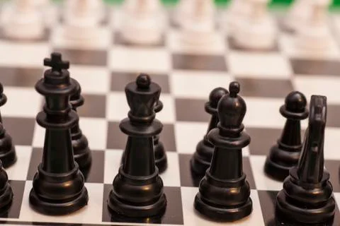 Chess pieces Stock-Fotos