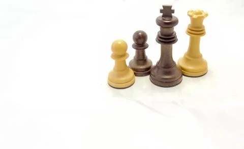 Chess pieces. Stock Photos
