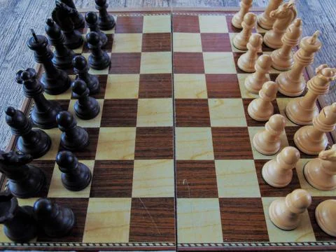 Chess pieces. Stock Photos