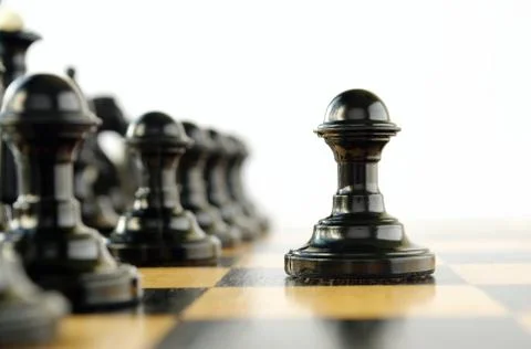 Chess pieces Foto stock