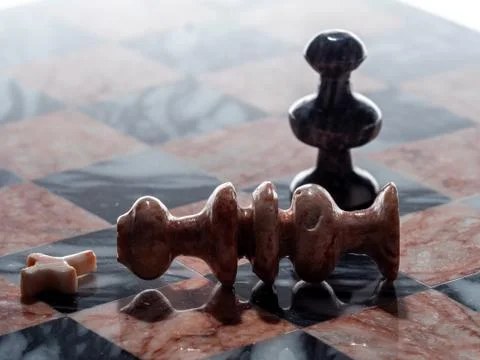 Chess pieces Stock Photos
