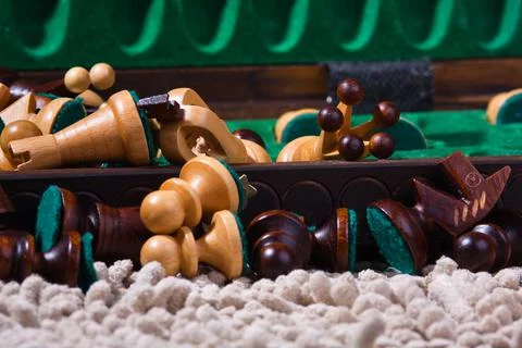Chess pieces Stock Photos