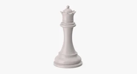 Chess Pieces White ~ 3D Model ~ Download #90997796 | Pond5