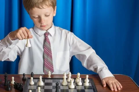 Chess player Stock-Fotos