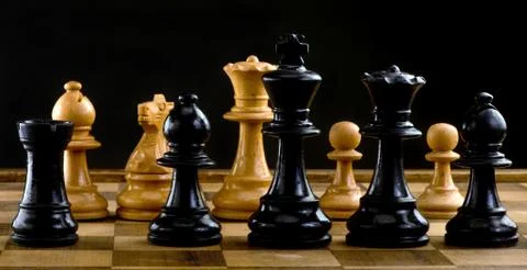 Chess Players. Foto stock
