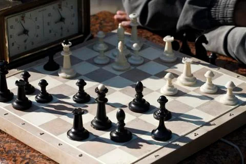 Chess. Playing time Photos