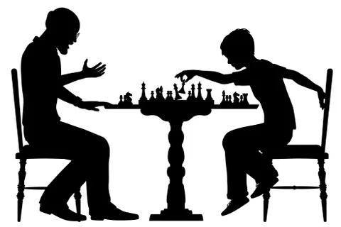 Chess prodigy Stock-Illustration
