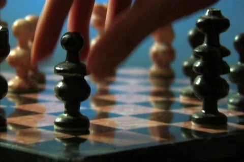 Chess Push Video stock 92306
