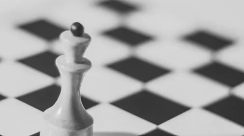 Chess Queen Radial Dolly Stock Footage 61110206