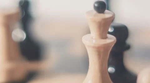 Chess Queen Radial Dolly Stock Footage 61112943