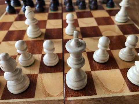 Chess, The Queens Gambit Stock Photos
