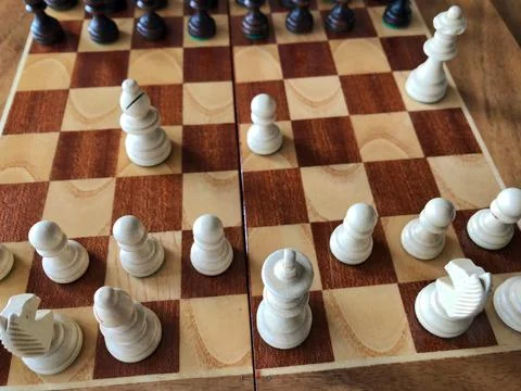 Chess, The Queens Gambit 스톡 사진