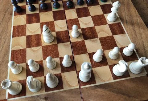 Chess, The Queens Gambit Stock Photos