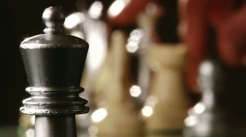 Chess, rook  pawn Stock Footage 21146957
