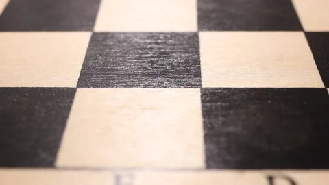 Chess set on a chessboard.  The success of a chess strategy. Vídeo Stock 149031886