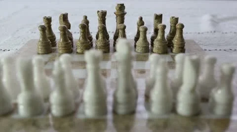 Chess Set Video stock 22409235