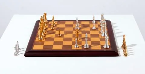 Chess Set Foto stock
