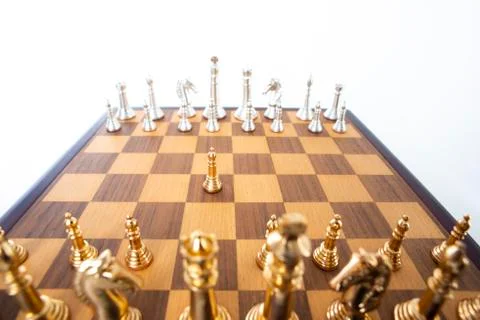 Chess Set Foto stock
