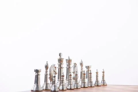 Chess Set Foto stock