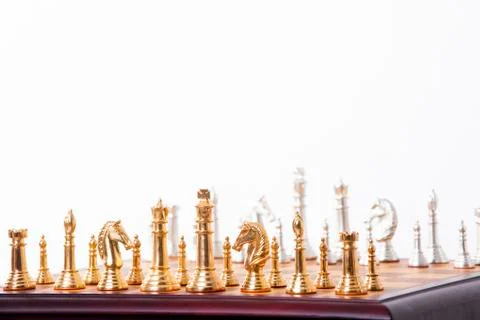 Chess Set Stock Photos