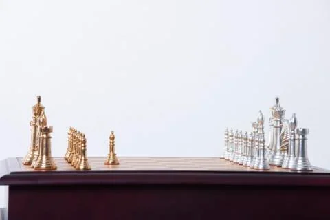 Chess Set Foto stock