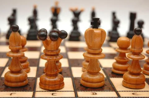 Chess strategy Stock Photos