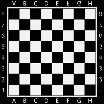 Chess Table online game app concept, strategy game Stock-Illustration