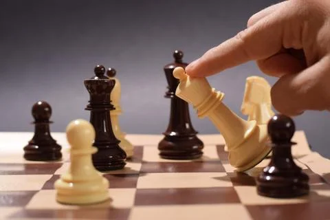 Chess table Stock Photos