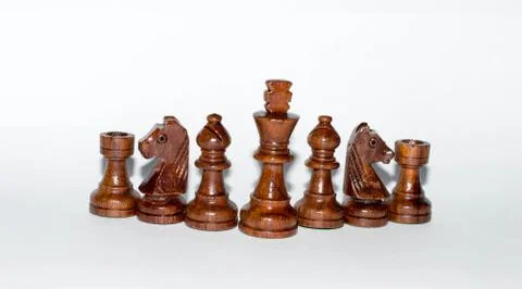 Chess team Foto stock