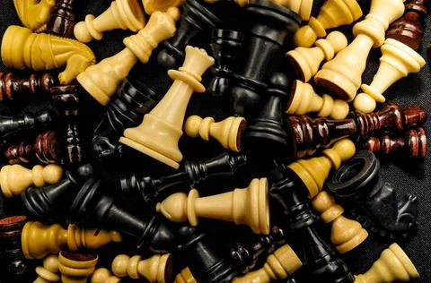 Chess texture Chess Texture Pattern on a Black Background Copyright: xZoon... Stock Photos