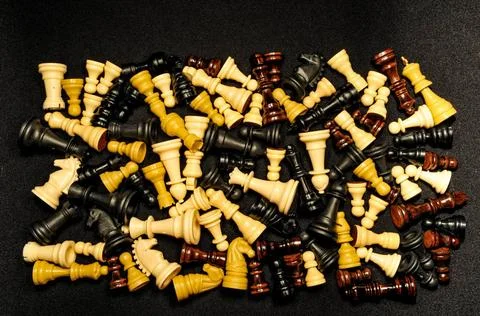 Chess texture Chess Texture Pattern on a Black Background Copyright: xZoon... Stock Photos