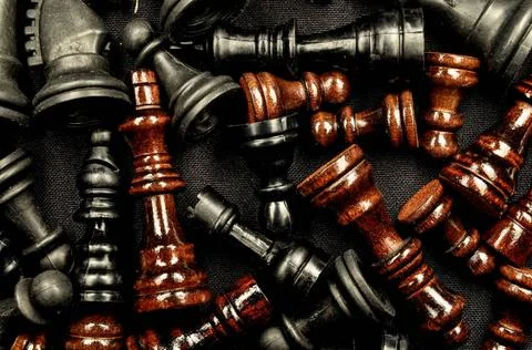 Chess texture Chess Texture Pattern on a Black Background Copyright: xZoon... Stock Photos