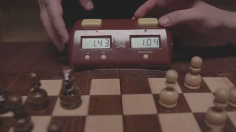 Chess timer 2 Stock Footage 330198937