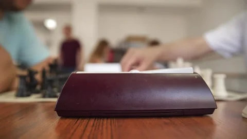Chess Tournament. Stock Footage 249084335