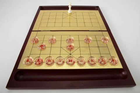Chess Transverse composition Chess Square pattern game Entertainment No one. Stock Photos
