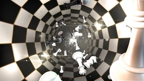 Chess Tunnel Stock Footage 341504631