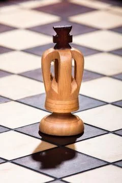 Chess white king Stock Photos