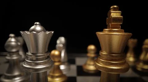 A chessboard in close-up - macro shot 스톡 일러스트