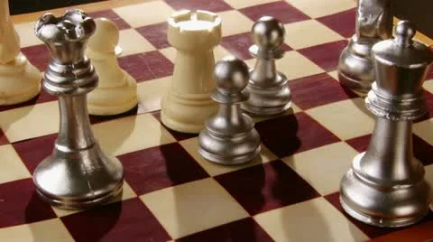 Chessboard Stock Footage
