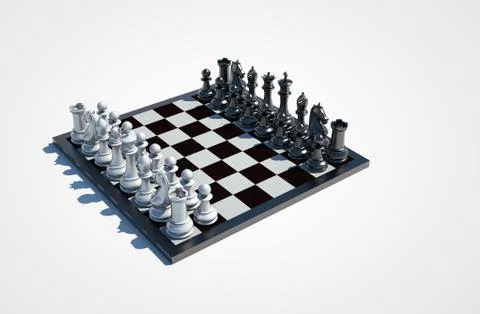 Chessboard Stock Illustration