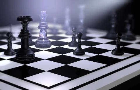 Chessboard Stock Illustration