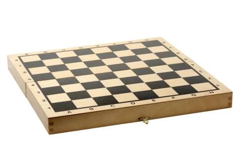 Chessboard, isolated Stock Photos