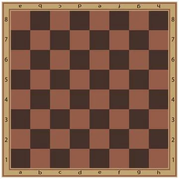 Chessboard or checkerboard isolated flat vector icon Illustrazione stock