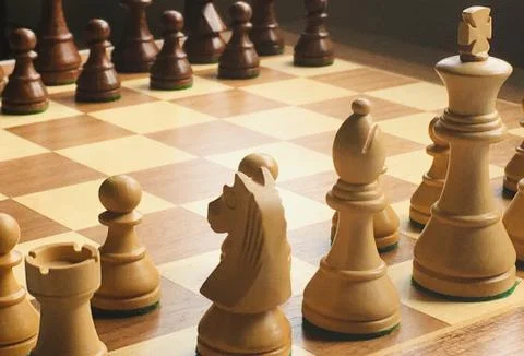 Chessboard Stockfoto's