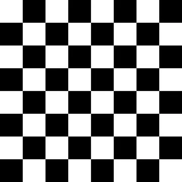 Chessboard seamless pattern.Simple repeatable texture Stock Illustration