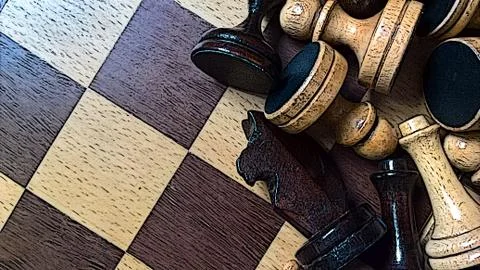 Chessmess Stock Photos