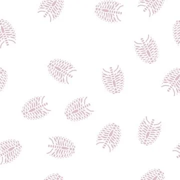 Chest bone glyph seamless pattern イラスト素材